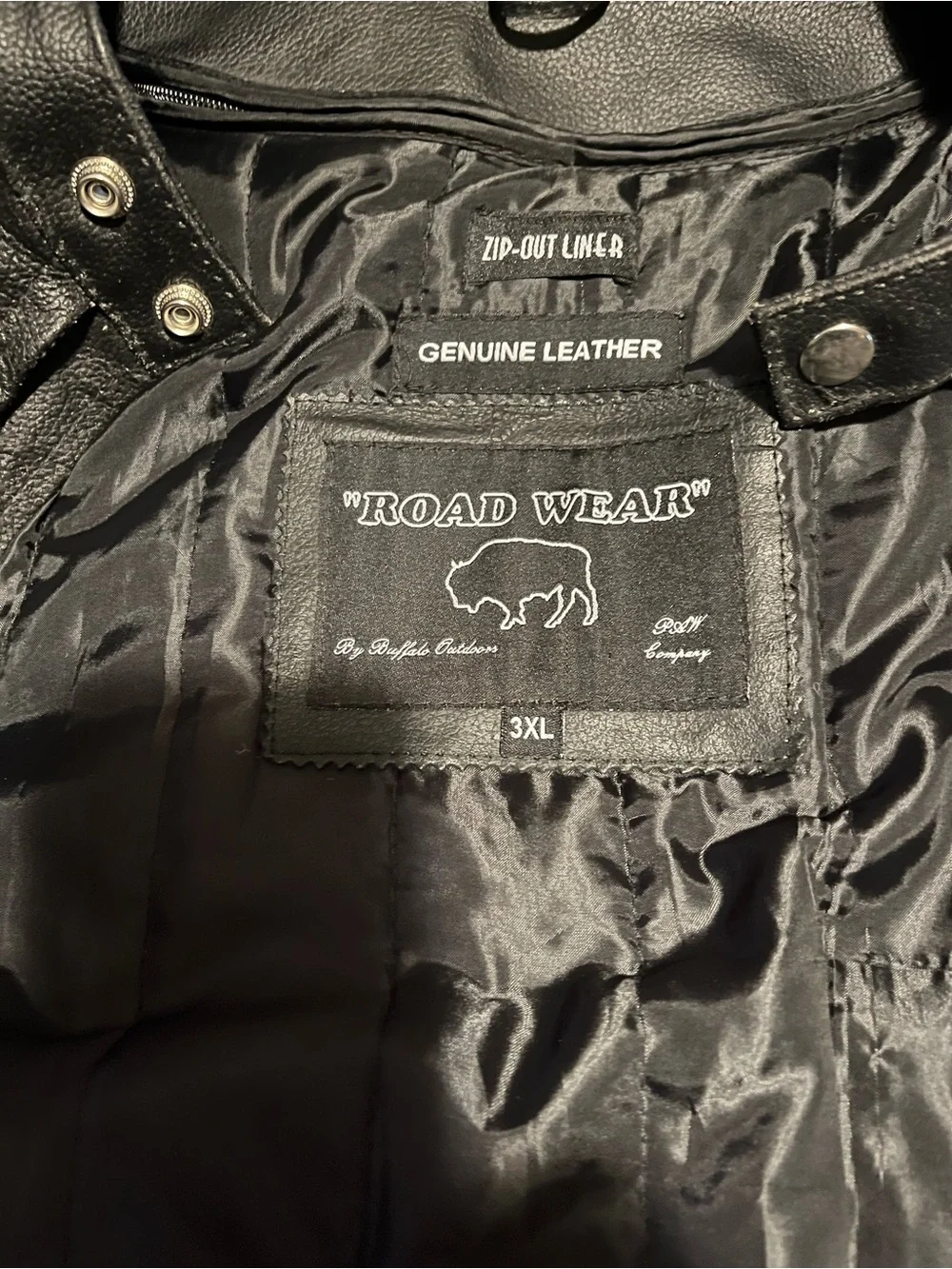 Men's Black Genuine Leather Bomber Jacket